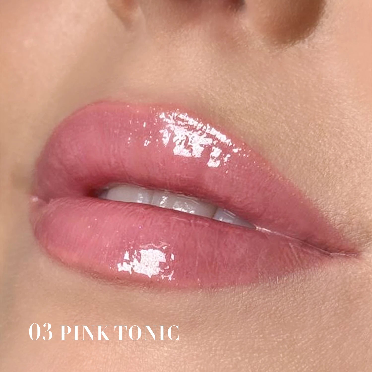 Claresa Glass Of Water Lip Gloss Błyszczyk Do Ust Z Efektem Tafli 03 Pink Tonic, 2g