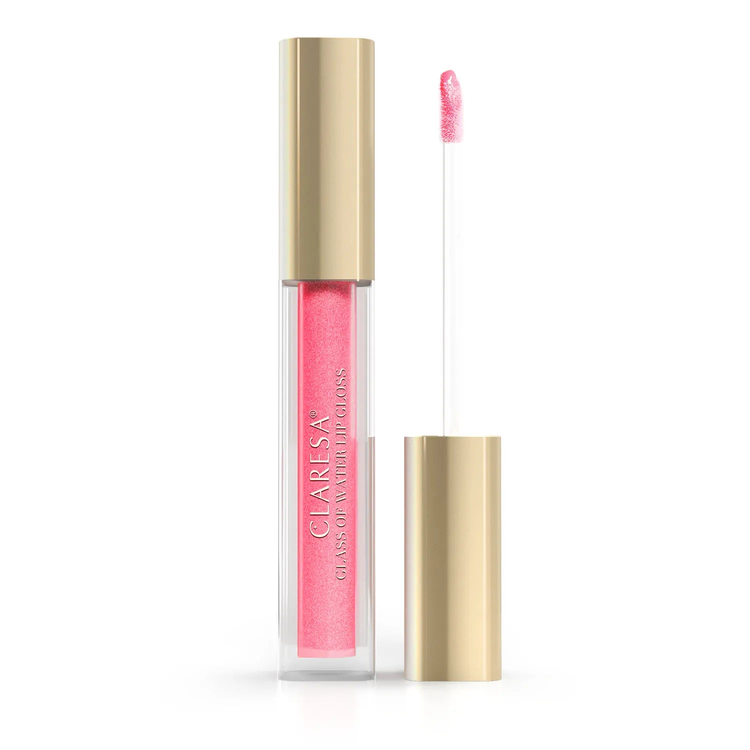 Claresa Glass Of Water Lip Gloss Błyszczyk Do Ust Z Efektem Tafli 03 Pink Tonic, 2g