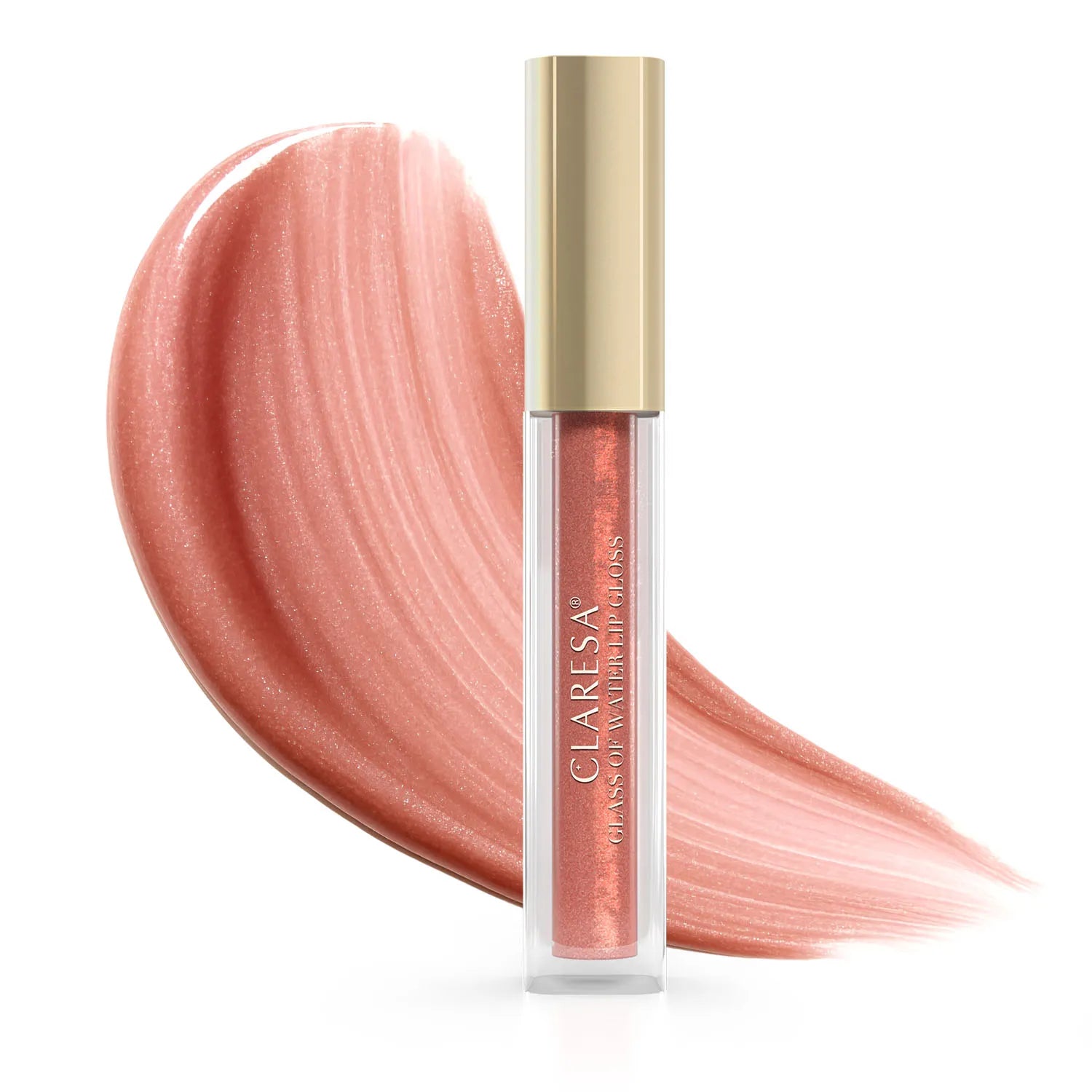 Claresa Glass Of Water Lip Gloss Błyszczyk Do Ust Z Efektem Tafli 04 Pearl Essence, 2g