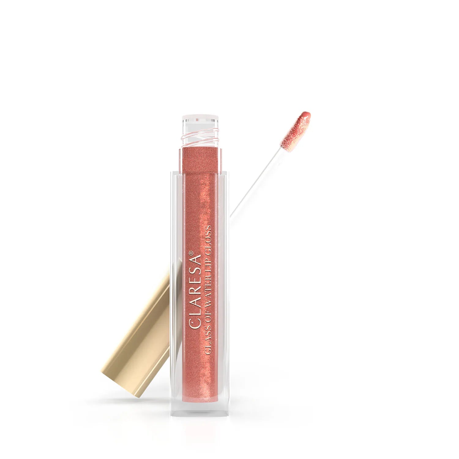 Claresa Glass Of Water Lip Gloss Błyszczyk Do Ust Z Efektem Tafli 04 Pearl Essence, 2g