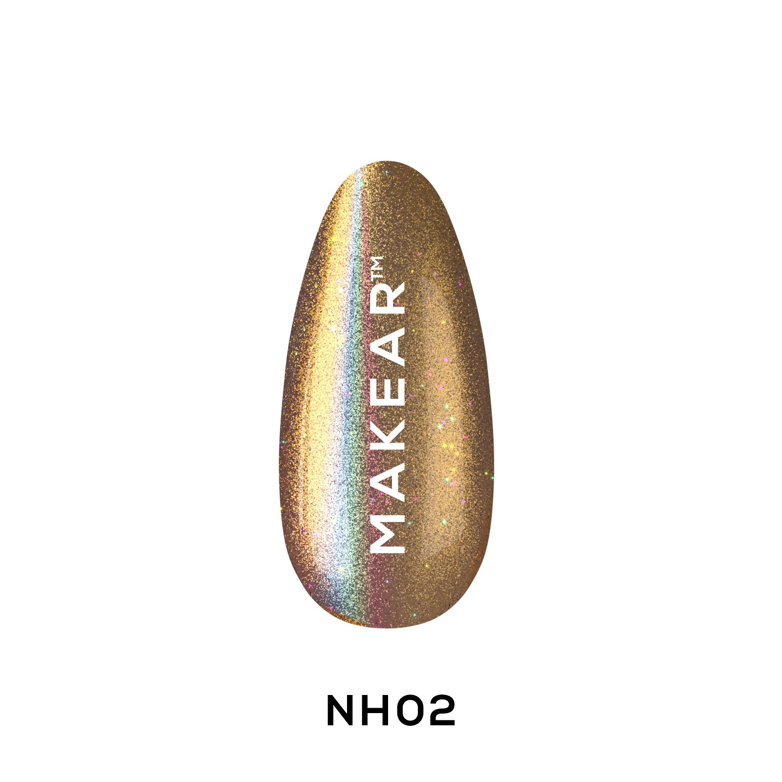 Makear SFX Nailstick Błyszczyk Do Paznokci, Pyłek W Kremie NH02 2,3 Ml