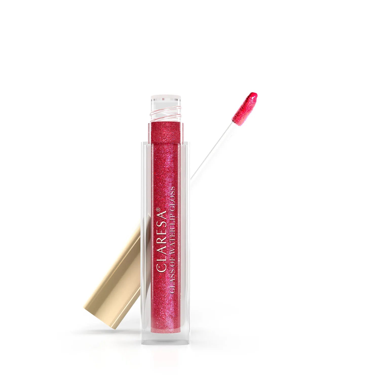 Claresa Glass Of Water Lip Gloss Błyszczyk Do Ust Z Efektem Tafli 05 Berry Splash, 2g