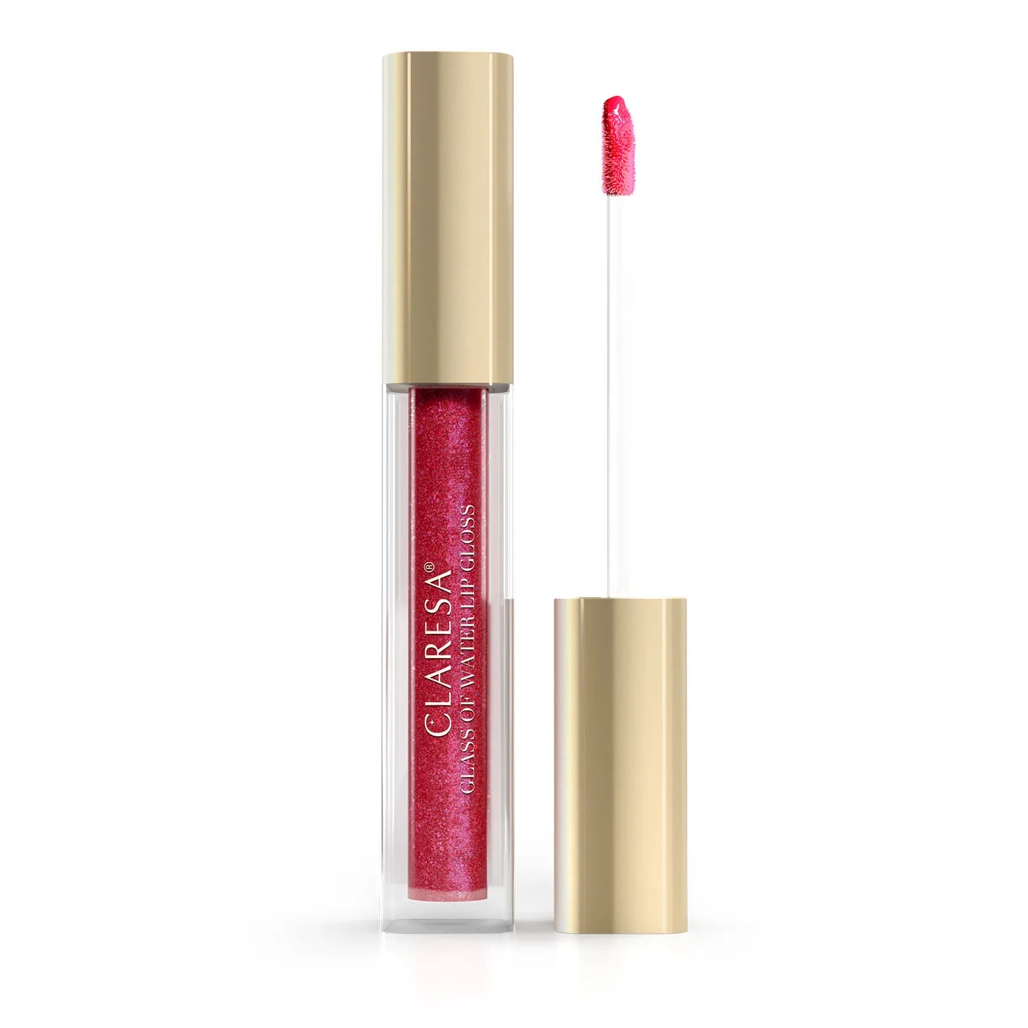 Claresa Glass Of Water Lip Gloss Błyszczyk Do Ust Z Efektem Tafli 05 Berry Splash, 2g