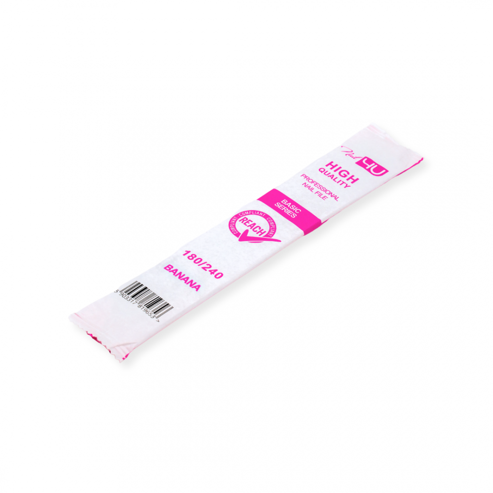 Nail4U Pilnik BASIC Banan 180/240 1 Sztuka