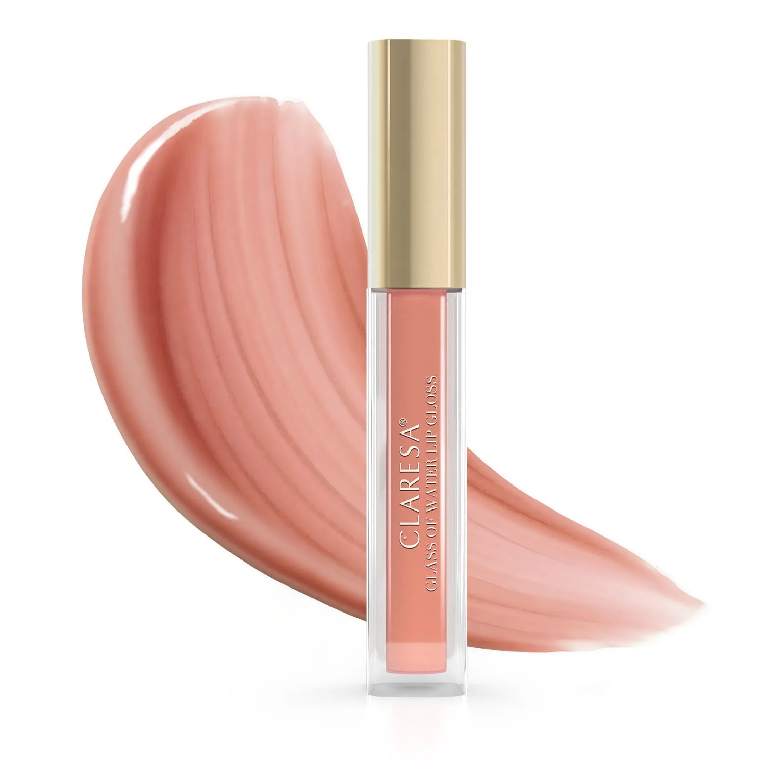 Claresa Glass Of Water Lip Gloss Błyszczyk Do Ust Z Efektem Tafli 06 Iced Latte, 2g