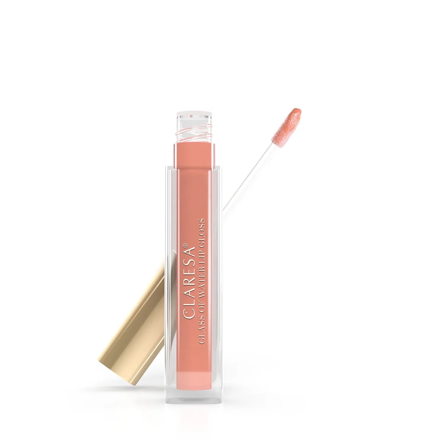 Claresa Glass Of Water Lip Gloss Błyszczyk Do Ust Z Efektem Tafli 06 Iced Latte, 2g