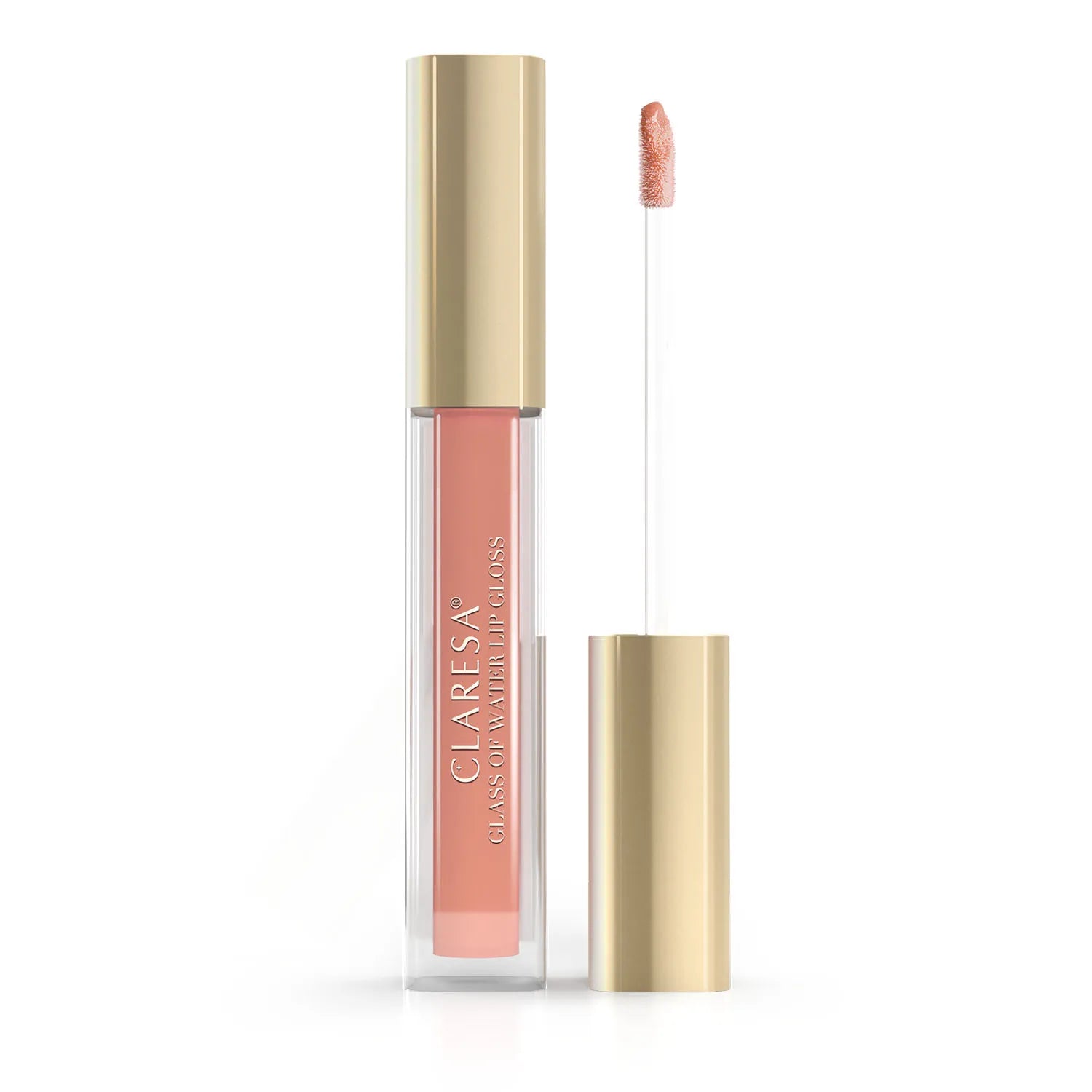 Claresa Glass Of Water Lip Gloss Błyszczyk Do Ust Z Efektem Tafli 06 Iced Latte, 2g