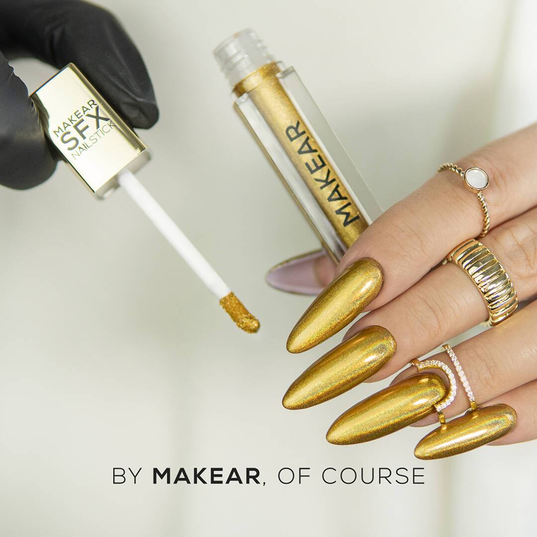 Makear SFX Nailstick Błyszczyk Do Paznokci, Pyłek W Kremie NH02 2,3 Ml