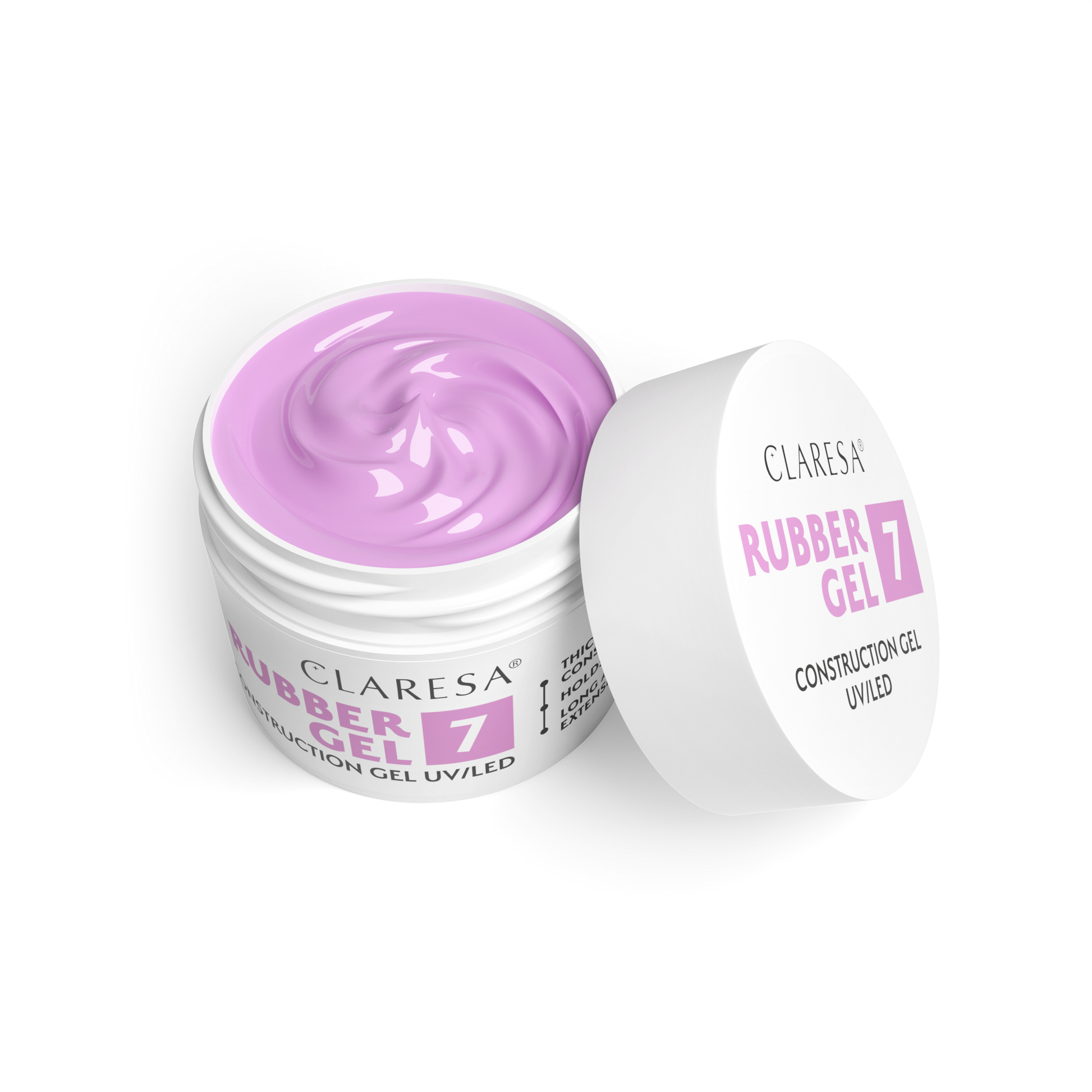 Claresa - Żel budujący Rubber Gel 7 12g
