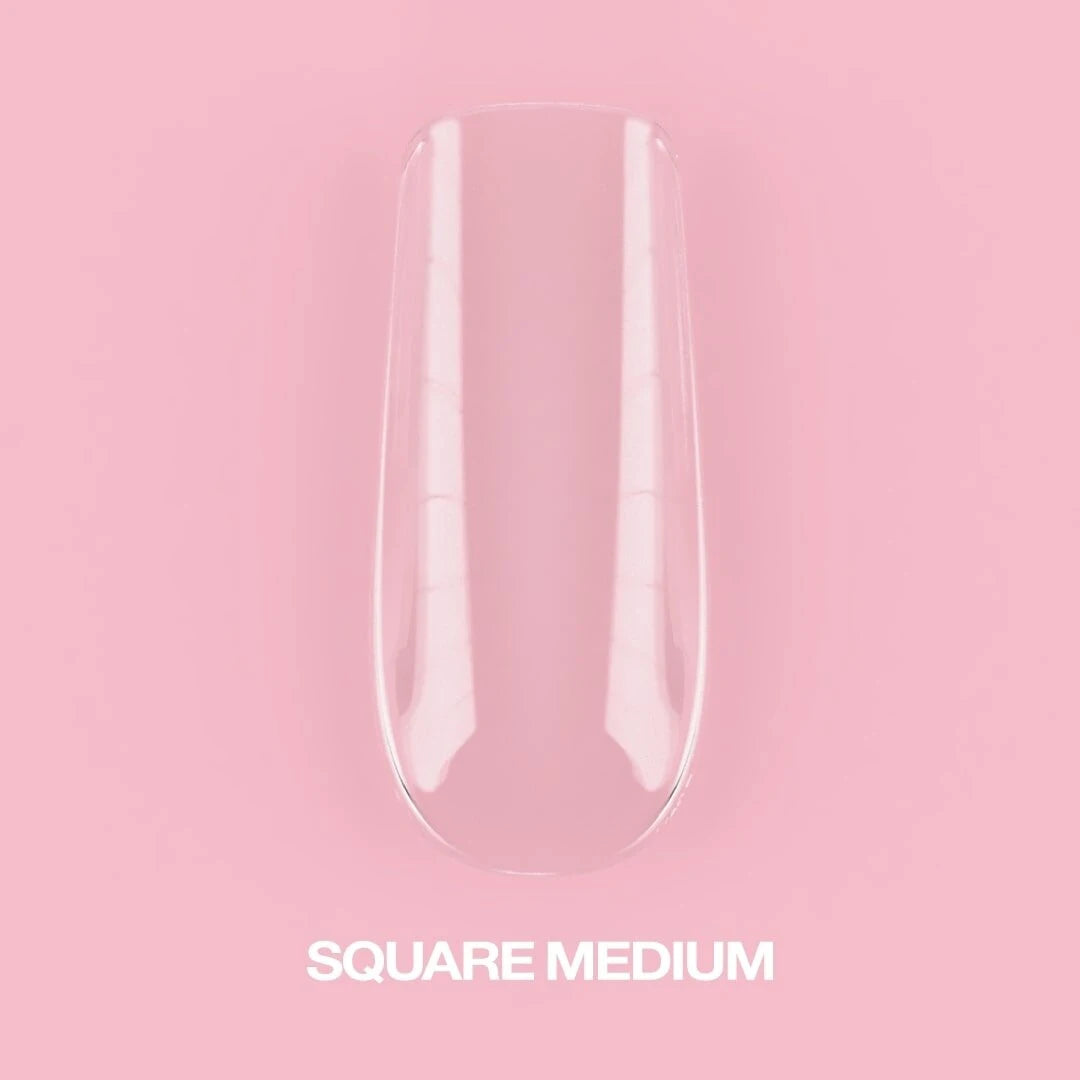 Luna Gel Tips Square Medium Tipsy 500 Szt.