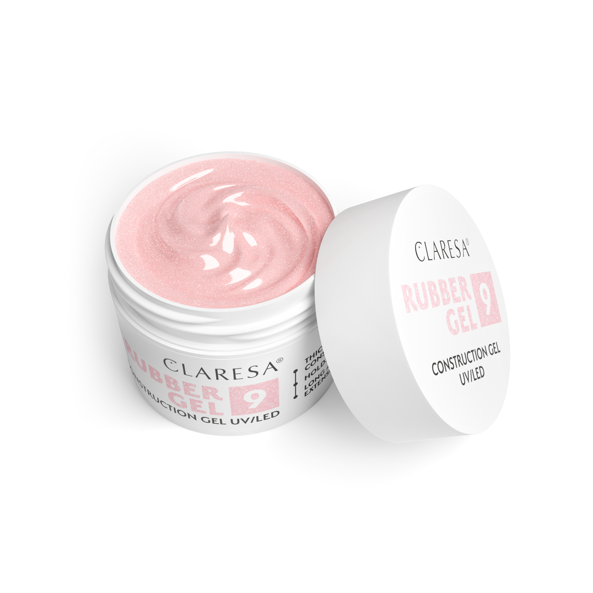 Claresa - Żel budujący Rubber Gel 9 45g