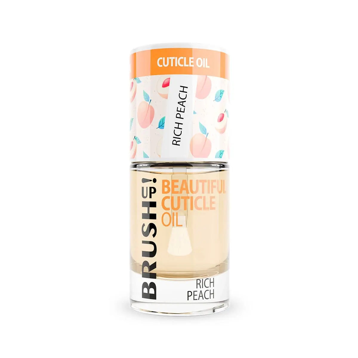 Brushup! Oliwka Do Skórek Beautiful Cuticle Oil - Rich Peach 6ml