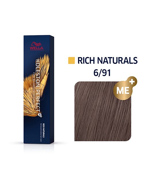 Wella Koleston Perfect Me+ - Farba do Włosów 6/91 60ml