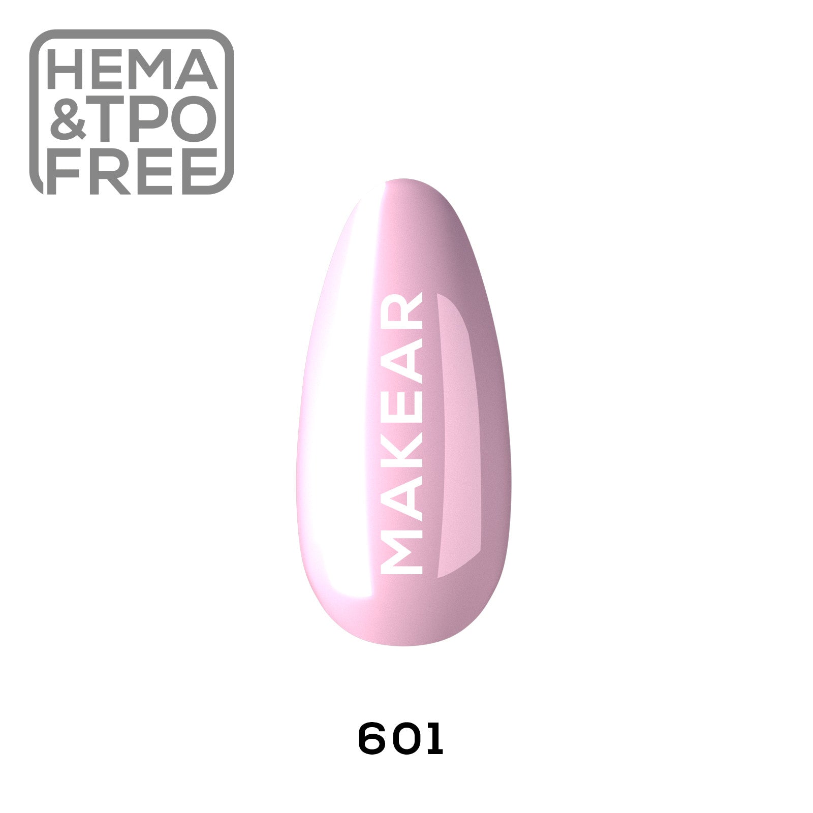 Makear Lakier Hybrydowy 601 Regular 8ml