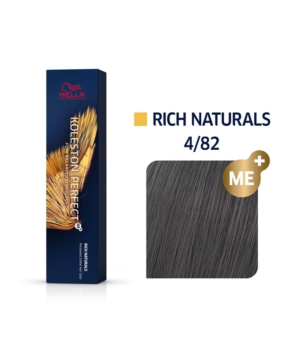 Wella Koleston Perfect Me+ - Farba do Włosów 4/82 60ml