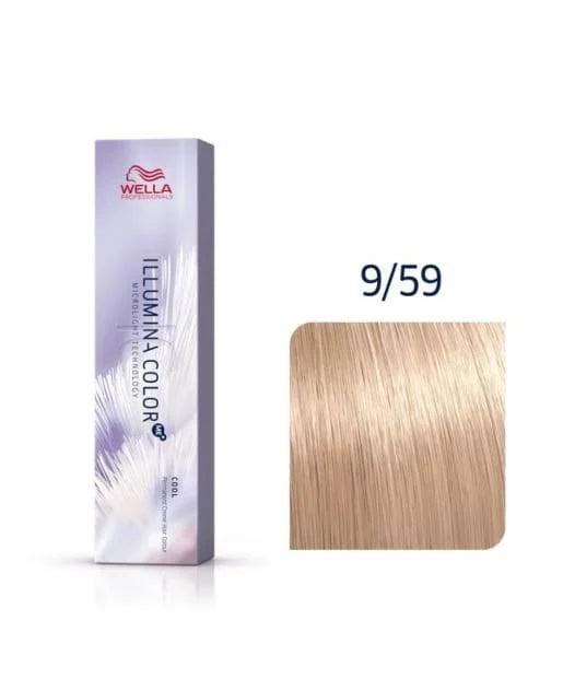 Wella Illumina Color - Farba do Włosów Do Koloryzacji Permanentnej 9/59 60 ml
