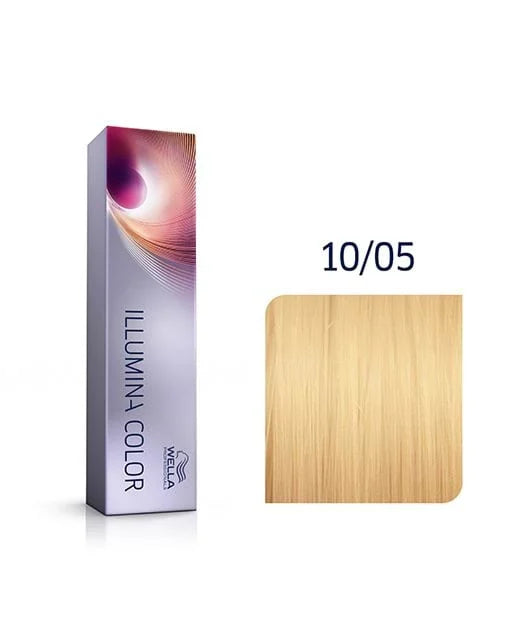 Wella Illumina Color - Farba do Włosów Do Koloryzacji Permanentnej 10/05 60 ml