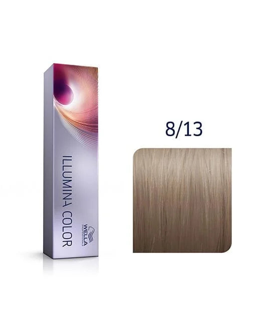 Wella Illumina Color - Farba do Włosów Do Koloryzacji Permanentnej 8/13 60 ml