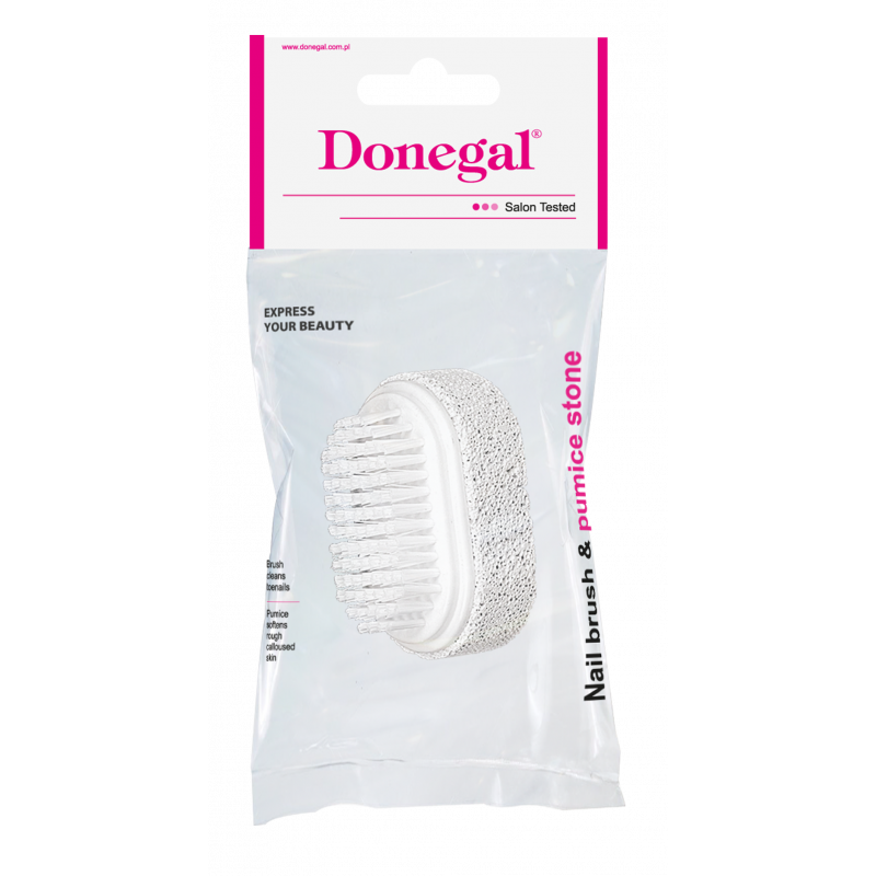 Donegal Szczoteczka Do Stóp Z Naturalnym Pumeksem