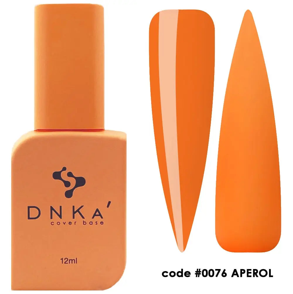 DNKa Rubber Base French Cover #0076 Aperol 12ml