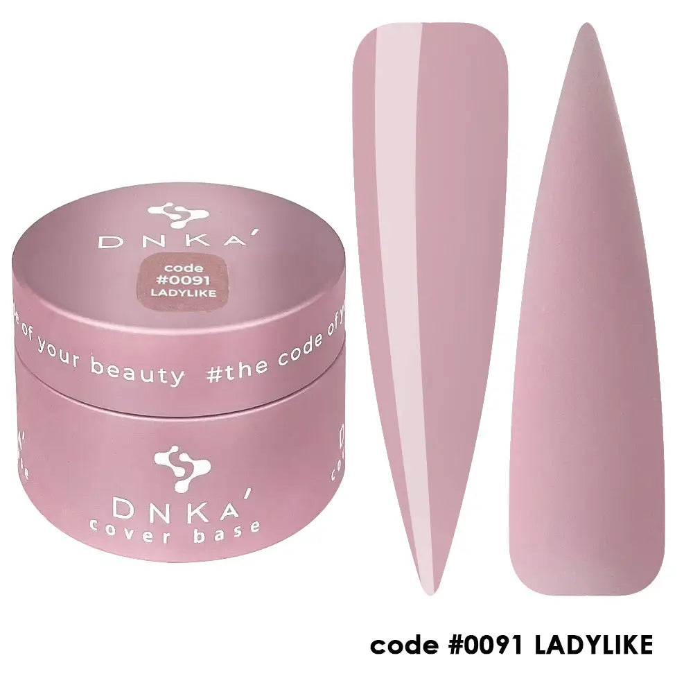 DNKa Rubber Base French Cover #0091 Ladylike 30ml