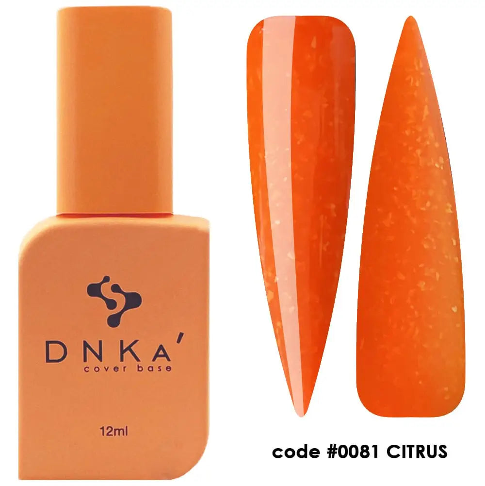 DNKa Rubber Base French Cover #0081 Citrus 12ml