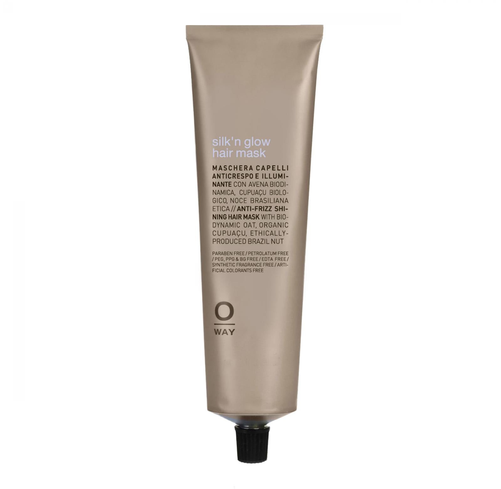 Oway Silk'n Glow Hair Mask Aksamitna Maska Do Włosów Puszących Się 150ml