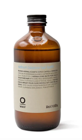 Oway Sebum Balance Hair Bath Równoważąca Kapiel Do Przetłuszczającej Się Skóry Głowy 240 Ml