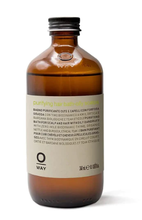 Oway Purifying Hair Bath - Oily Scalps Oczyszczająca Kąpiel Do Skóry Włosów Z Łupieżem Tłustym 240ml