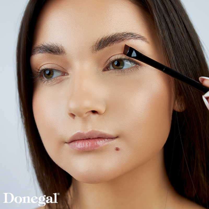 Donegal Zestaw Precyzyjnych Pędzli Do Stylizacji Brwi Pro Brow 2 Szt.