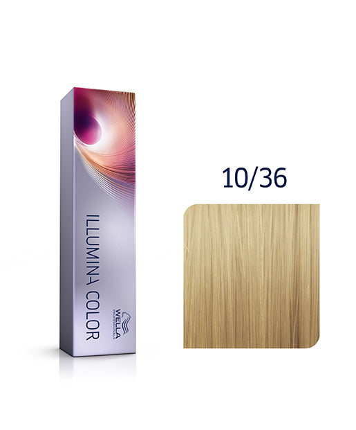 Wella Illumina Color - Farba do Włosów 10/36 60ml