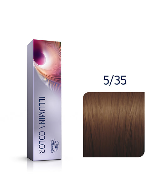 Wella Illumina Color - Farba do Włosów 5/35 60ml