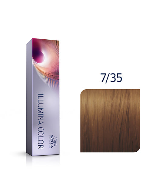 Wella Illumina Color - Farba do Włosów 7/35 60ml