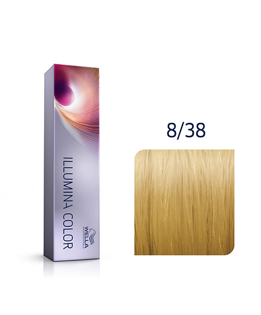 Wella Illumina Color - Farba do Włosów 8/38 60ml
