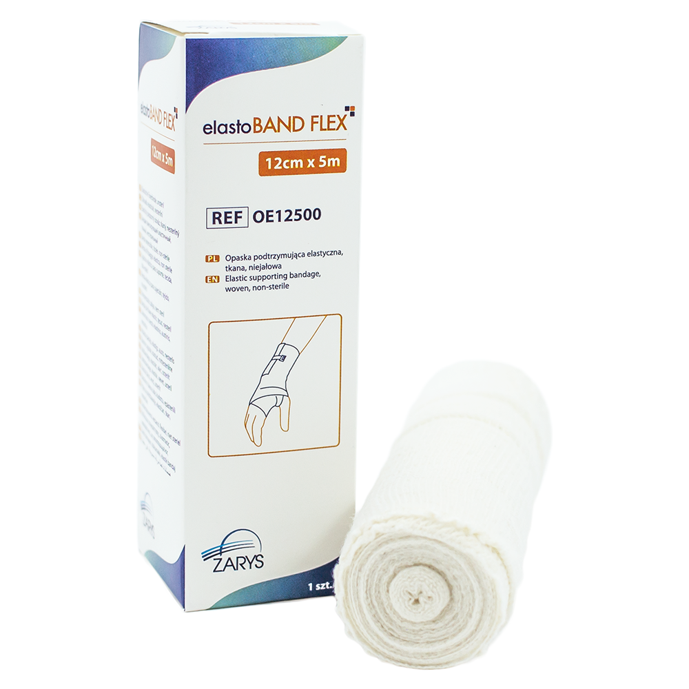elastoBAND FLEX Bandaż Elastyczny 12cm x 5m
