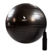yellowGYM Ball Piłka Rehabilitacyjna 65cm Czarna
