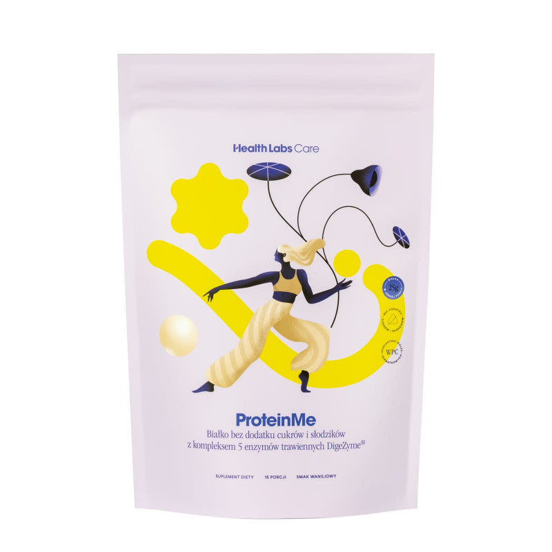 Health Labs Care Protein Me Wanilia Białko WPC Proszek 472,5 G