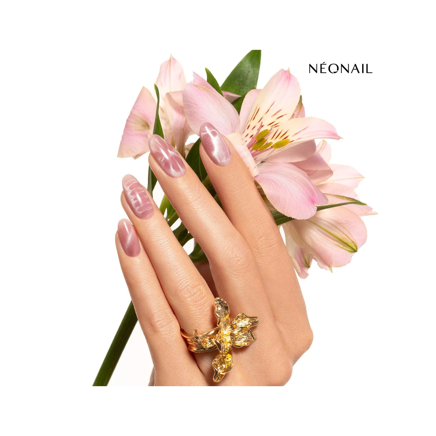 NeoNail Lakier Hybrydowy Glimmering Blush 7,2 ml