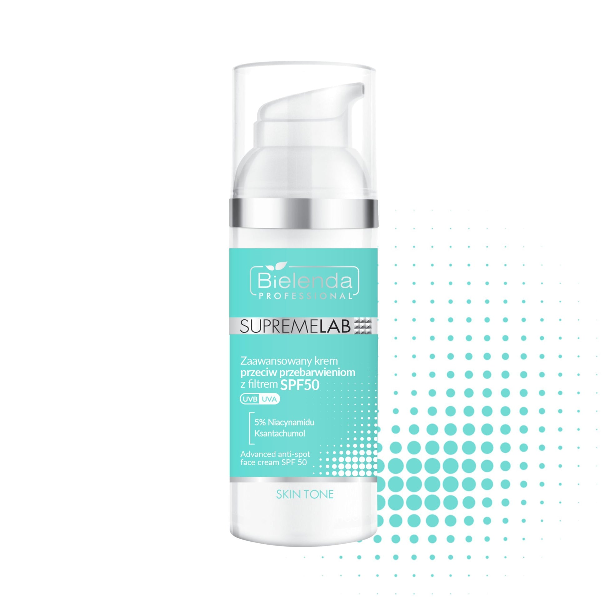 Bielenda Skin Tone Krem Przeciw Przebarwieniom Z SPF50 UVA/UVB 50ml