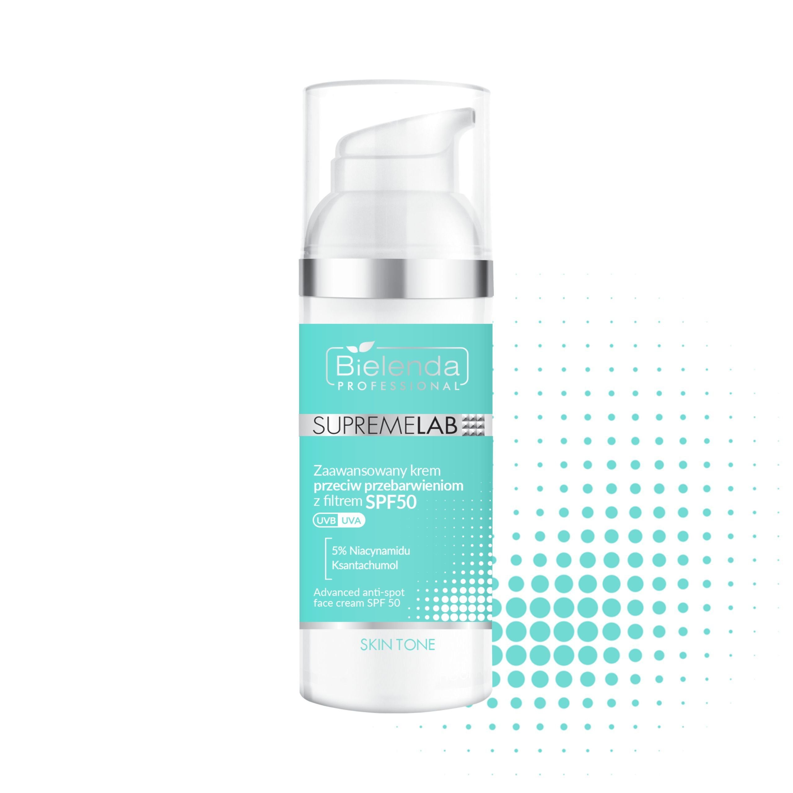 Bielenda Skin Tone Krem Przeciw Przebarwieniom Z SPF50 UVA/UVB 50ml