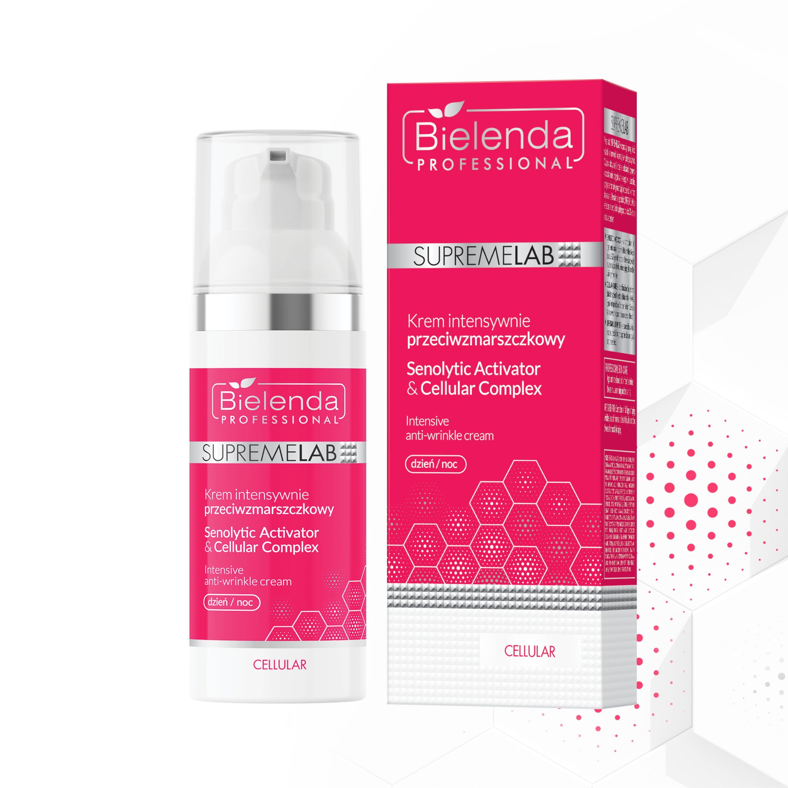 Bielenda Cellular Krem Intensywnie Przeciwzmarszczkowy Senolytic Activator & Cellular Complex 50ml