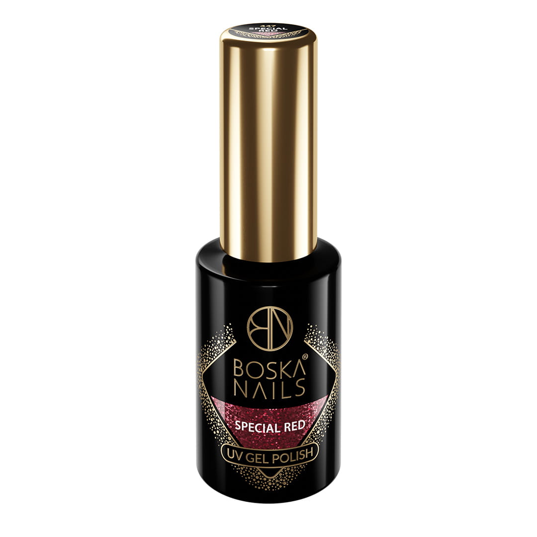 Boska Nails Lakier Hybrydowy Special Time Special Red No 447 6ml