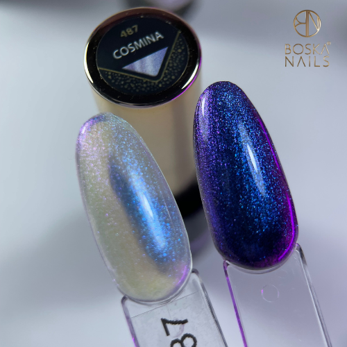 Boska Nails Lakier Hybrydowy Cosmic Glow Cosmina No 487 6ml