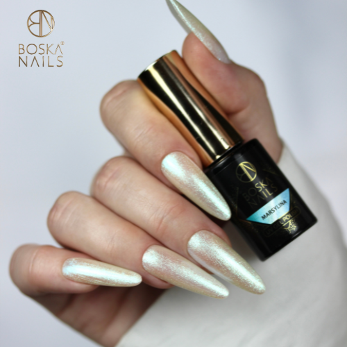 Boska Nails Lakier Hybrydowy Cosmic Glow Marsylina No 490 6ml