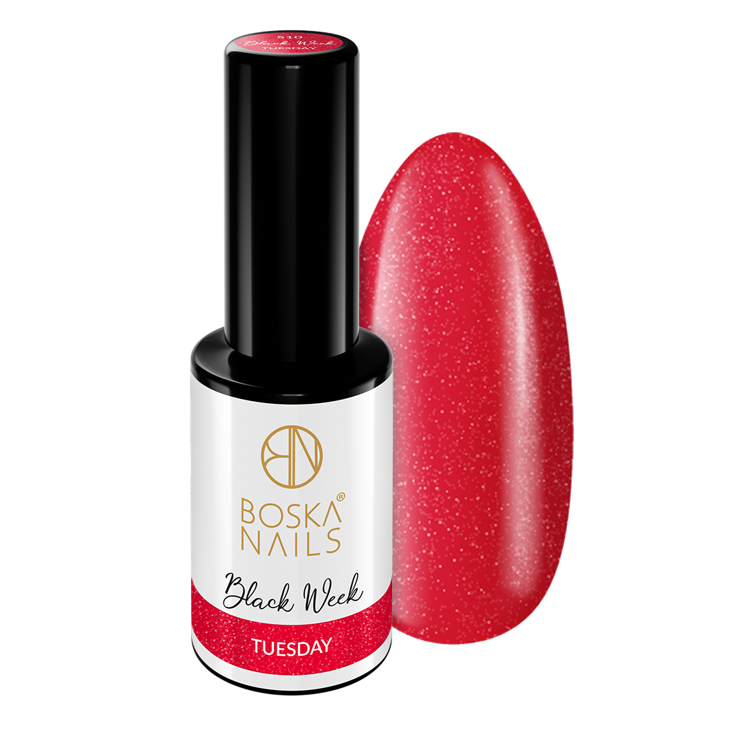 Boska Nails Lakier Hybrydowy Black Week Tuesday No 510 6ml