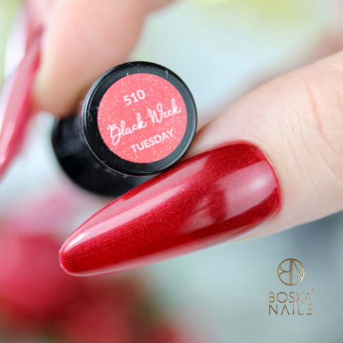 Boska Nails Lakier Hybrydowy Black Week Tuesday No 510 6ml