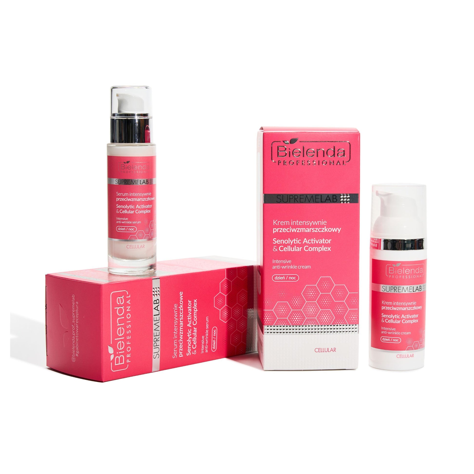 Bielenda Cellular Krem Intensywnie Przeciwzmarszczkowy Senolytic Activator & Cellular Complex 50ml