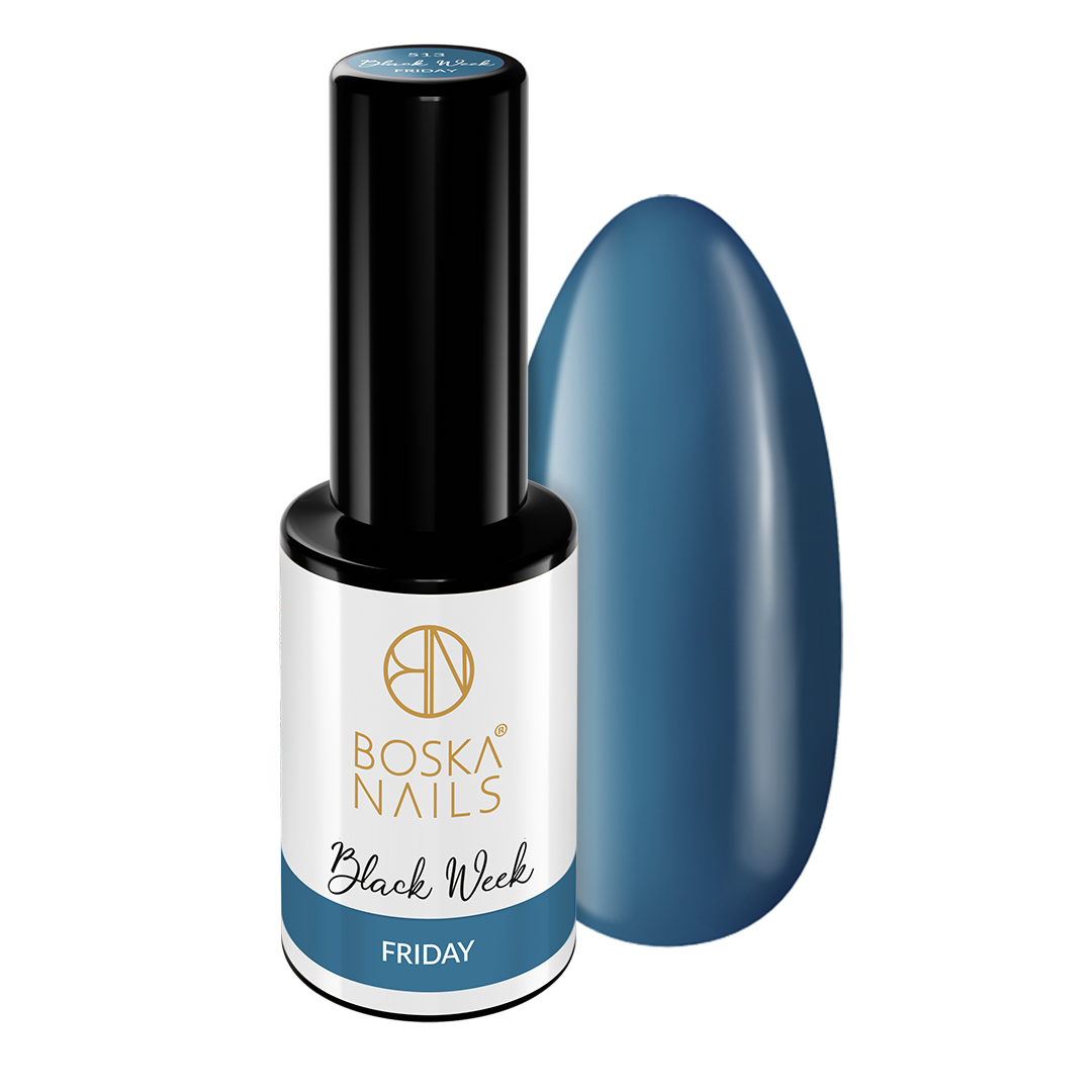 Boska Nails Lakier Hybrydowy Black Week Friday No 513 6ml