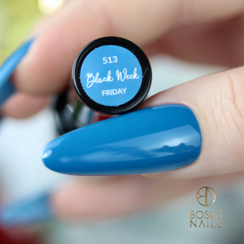 Boska Nails Lakier Hybrydowy Black Week Friday No 513 6ml
