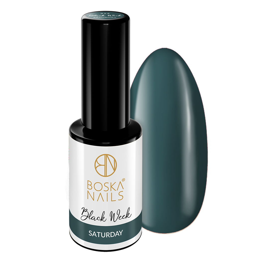 Boska Nails Lakier Hybrydowy Black Week Saturday No 514 6ml